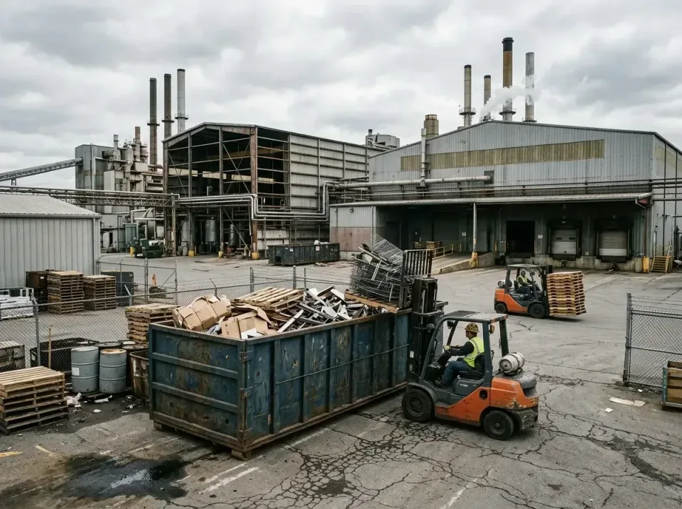industrial-factory-scrap-conta-003 — frequently asked questions, Cheap Roll-off Dumpster Rentals in Mims, FL